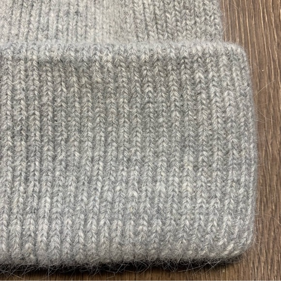 Angora/Wool Cable Knit Toque - Picture 9 of 15